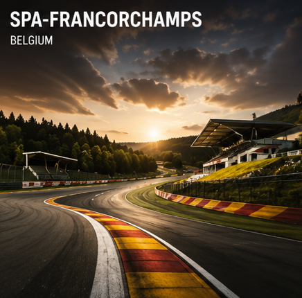 Drama na Spa: Ferrari 296 GT3 z padesátého místa do cílového pódiového umístění